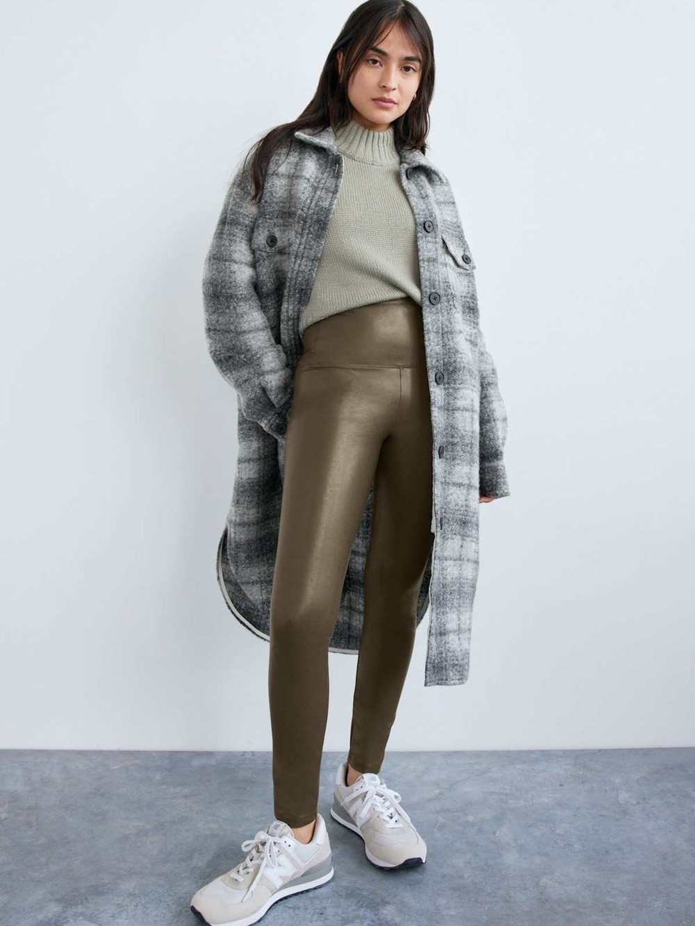Wilfred Free Daria Vegan Leather High-Waist Leggings
